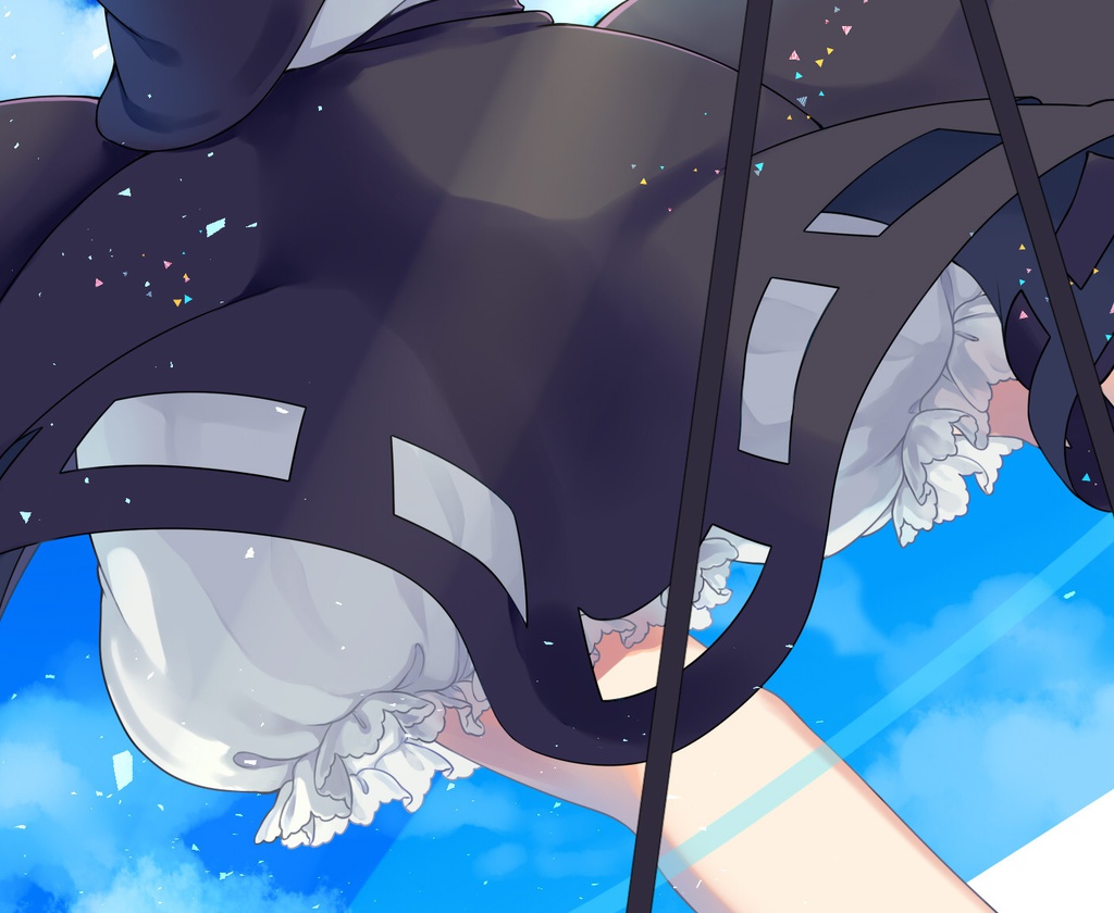 ナズーリン青空タペストリー B2