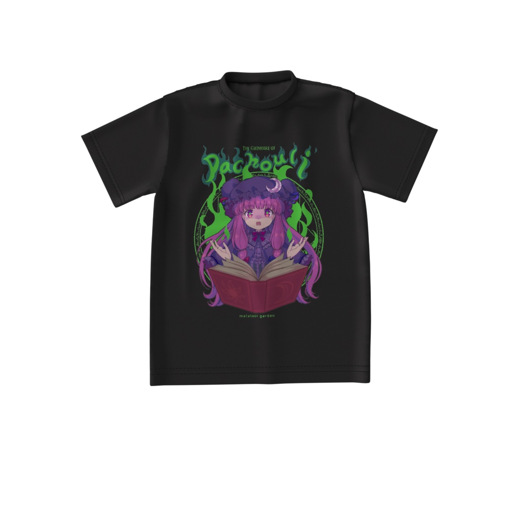 パチュリーさま黒魔法Tシャツ