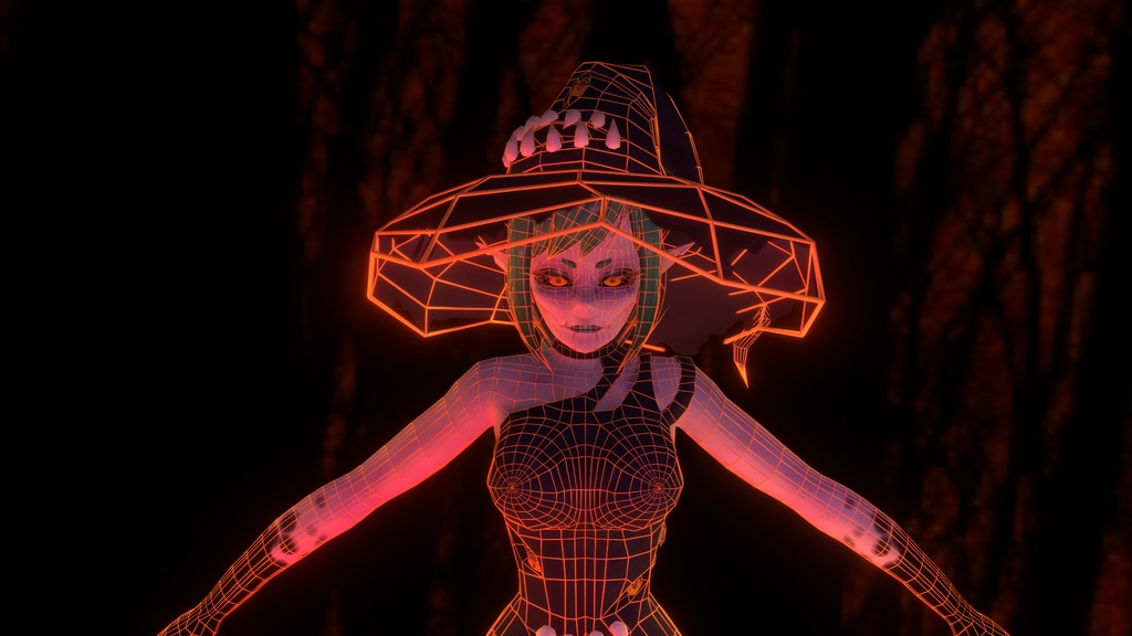 The Witch Lillith by Freya Drake (Vrchat Avatar)