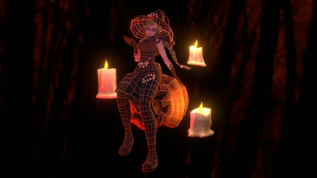 The Witch Lillith by Freya Drake (Vrchat Avatar)