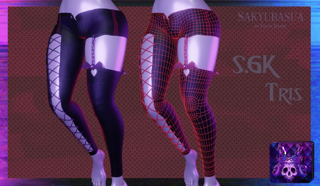 Goth Pants (Sakyubasua collection)
