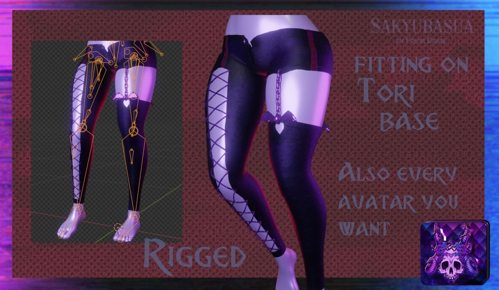 Goth Pants (Sakyubasua collection)