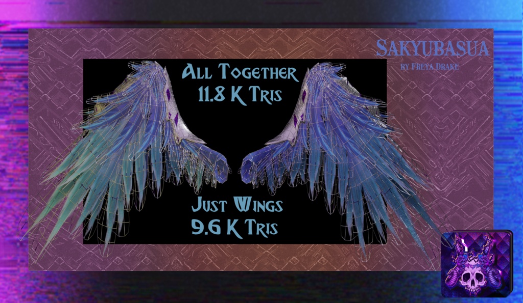 Feather Fantasy Wings (Sakyubasua collection)