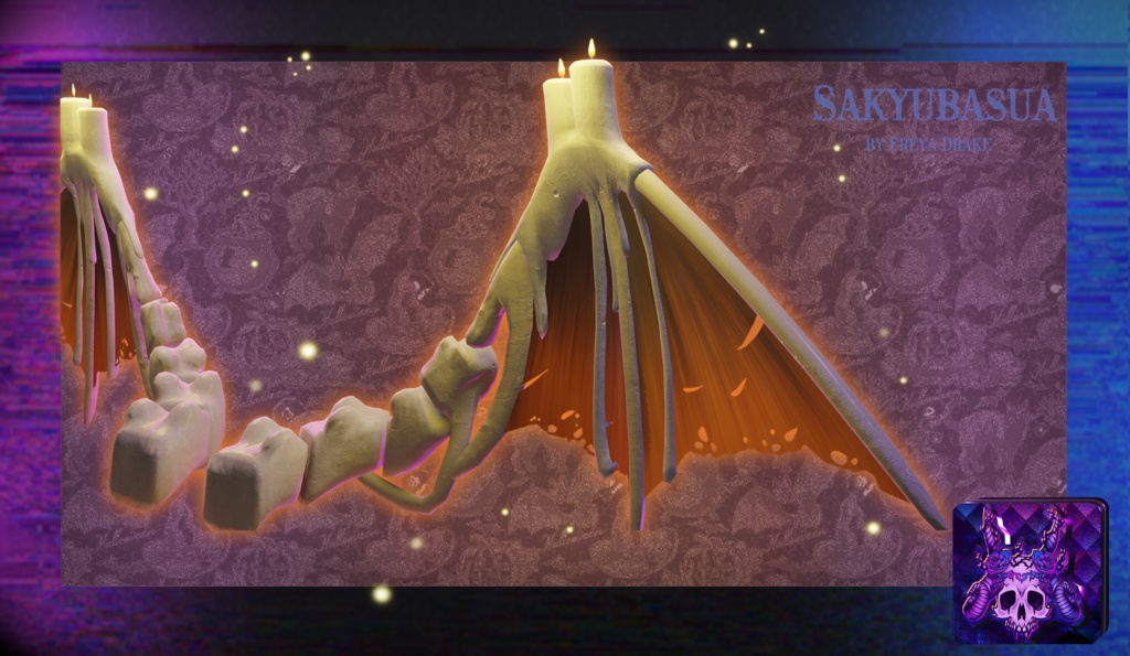 Halloween Wings and Tail (Sakyubasua collection)