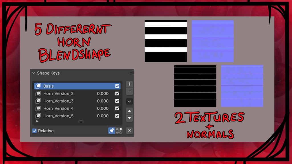 Imp Horns by Freya Drake