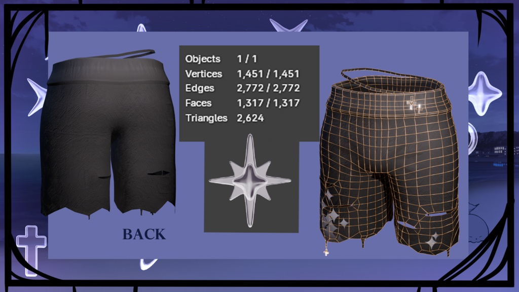 Starry Night Summer Set (Sakyubasua collection)
