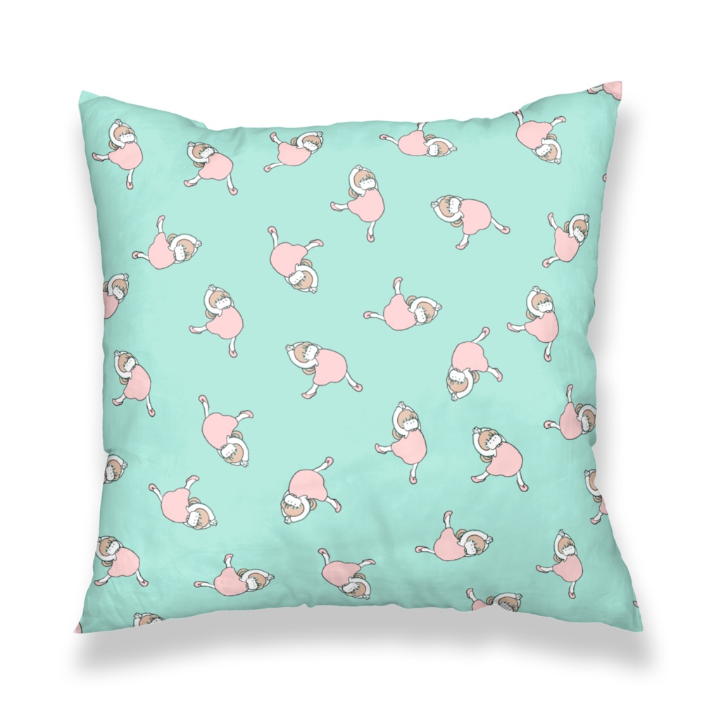 踊る少女 クッションカバー