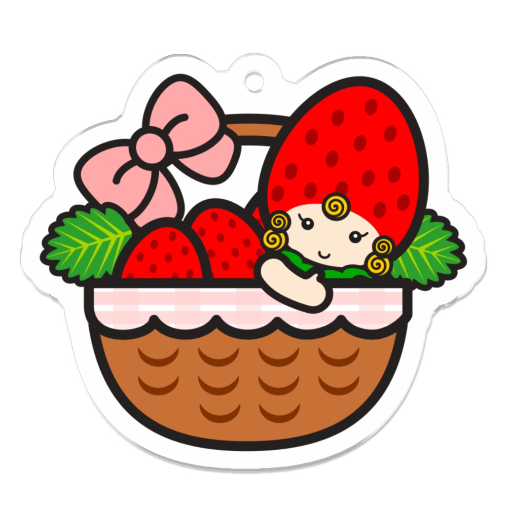 いちごちゃん バスケット
