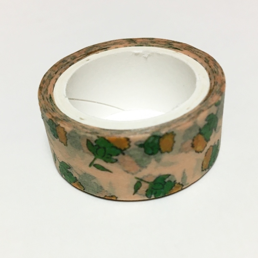 マスキングテープ:ベニバナ