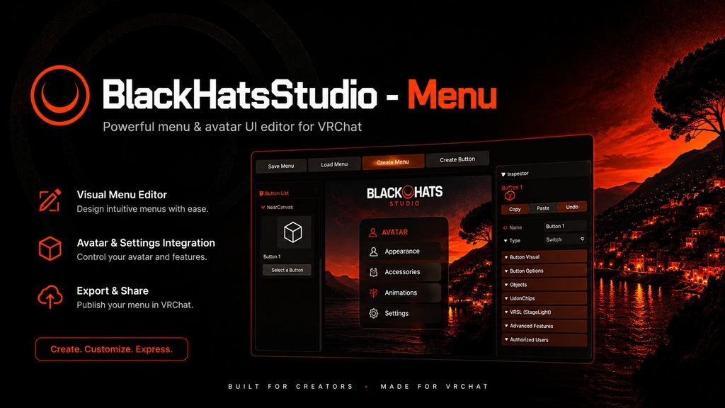 (FREE) Menu V1.0 - BlackHatsStudio