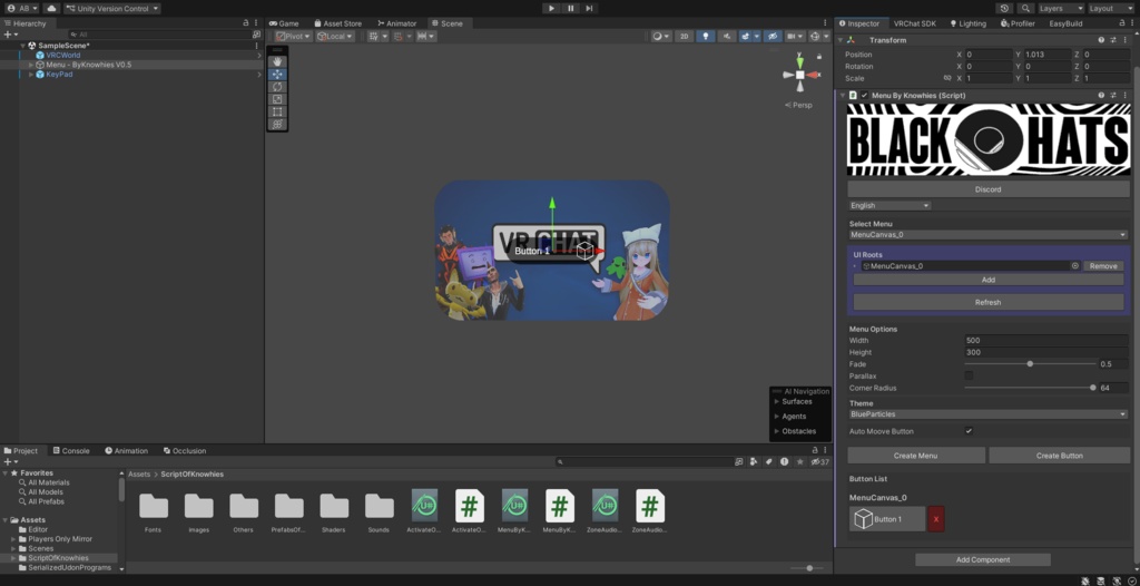 (FREE) Menu - BlackHatsStudio