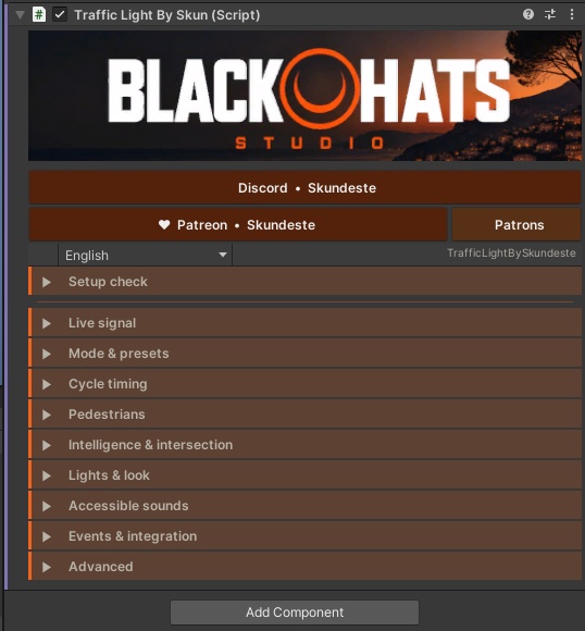 (FREE) Traffic Light V1 - BlackHatsStudio