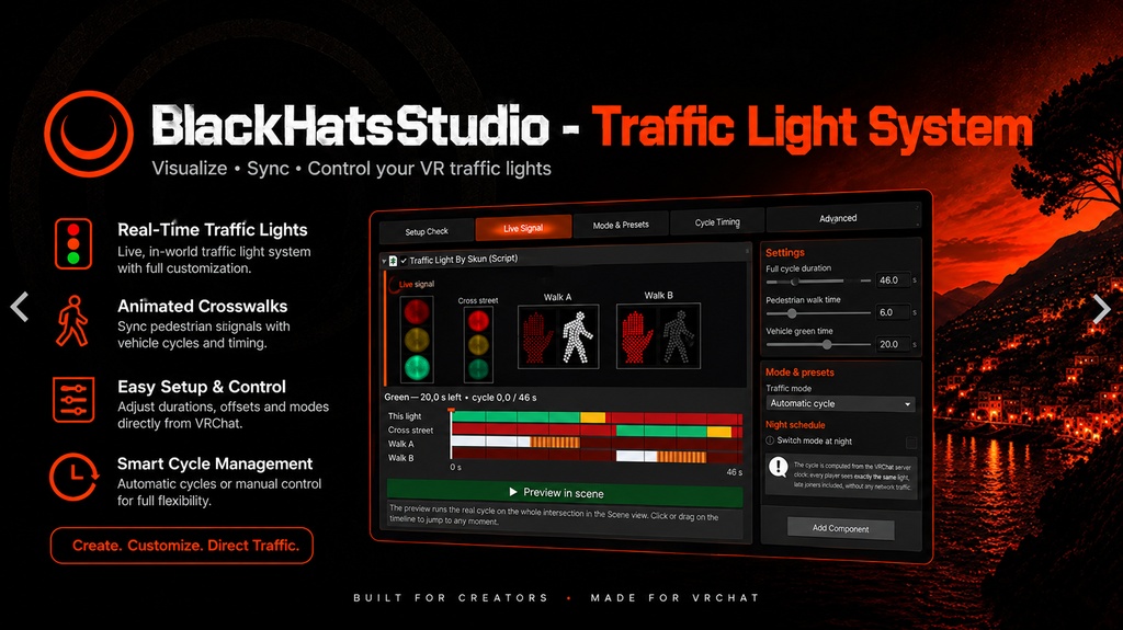 (FREE) Traffic Light V1 - BlackHatsStudio