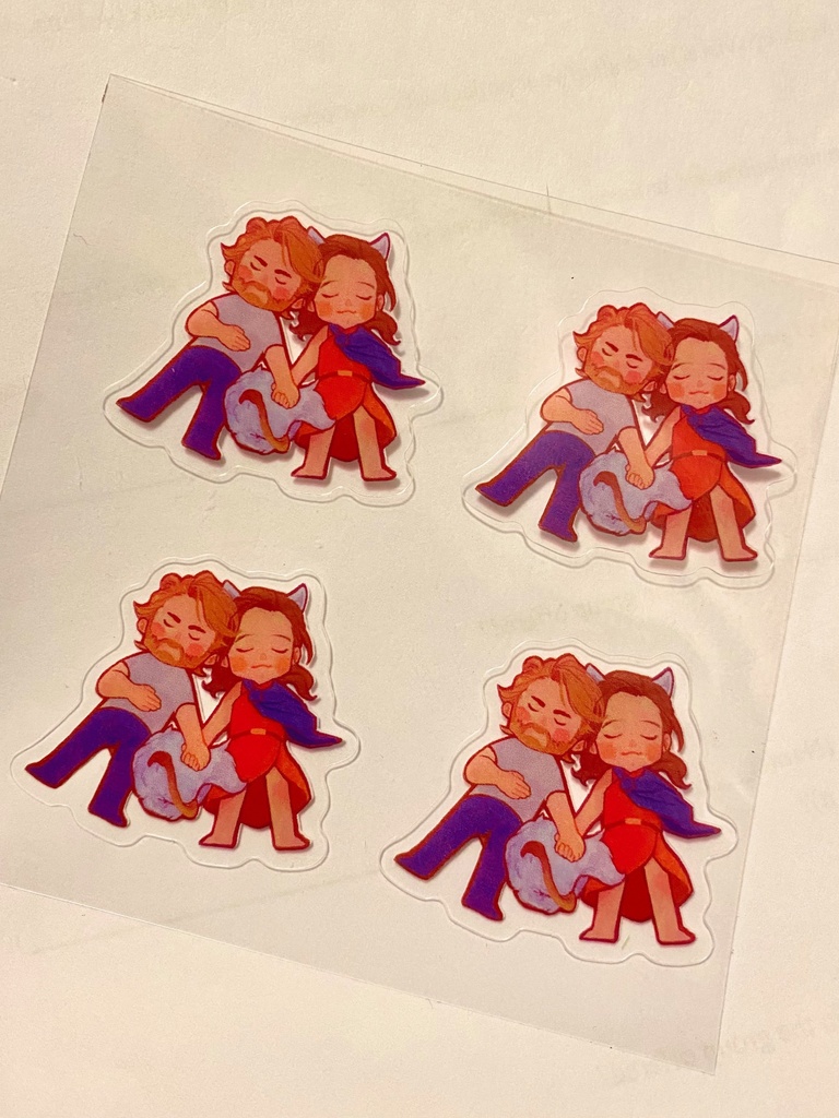 【予約販売 Pre-order】ステバキ シール Wakanda Stucky Stickers