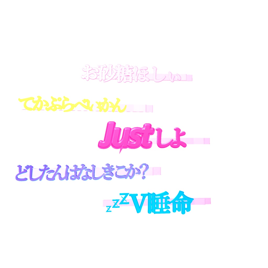 A文字ピン5点(分離します)