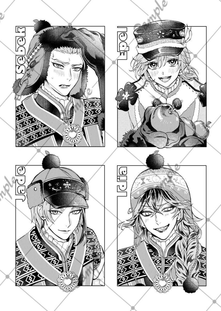 らくがき本 オールキャラ&イデア×シルバー