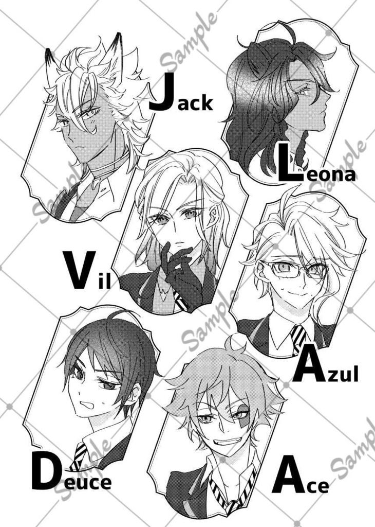 らくがき本 オールキャラ&イデア×シルバー