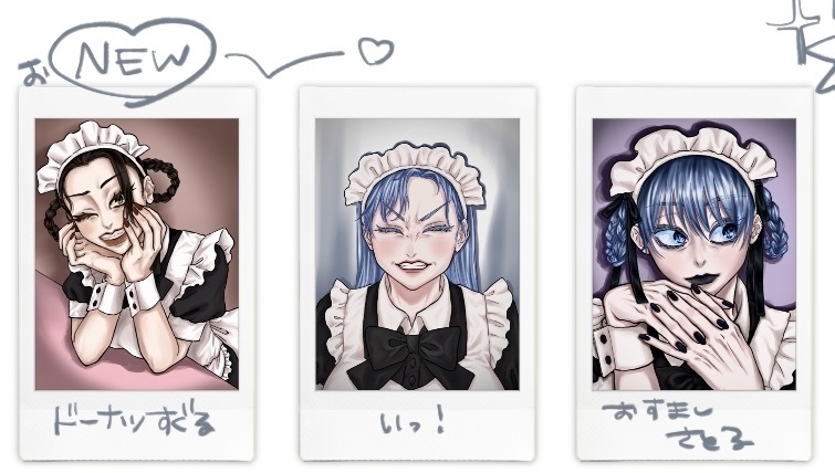 キラキラシ〜ル&おえかきチェキ