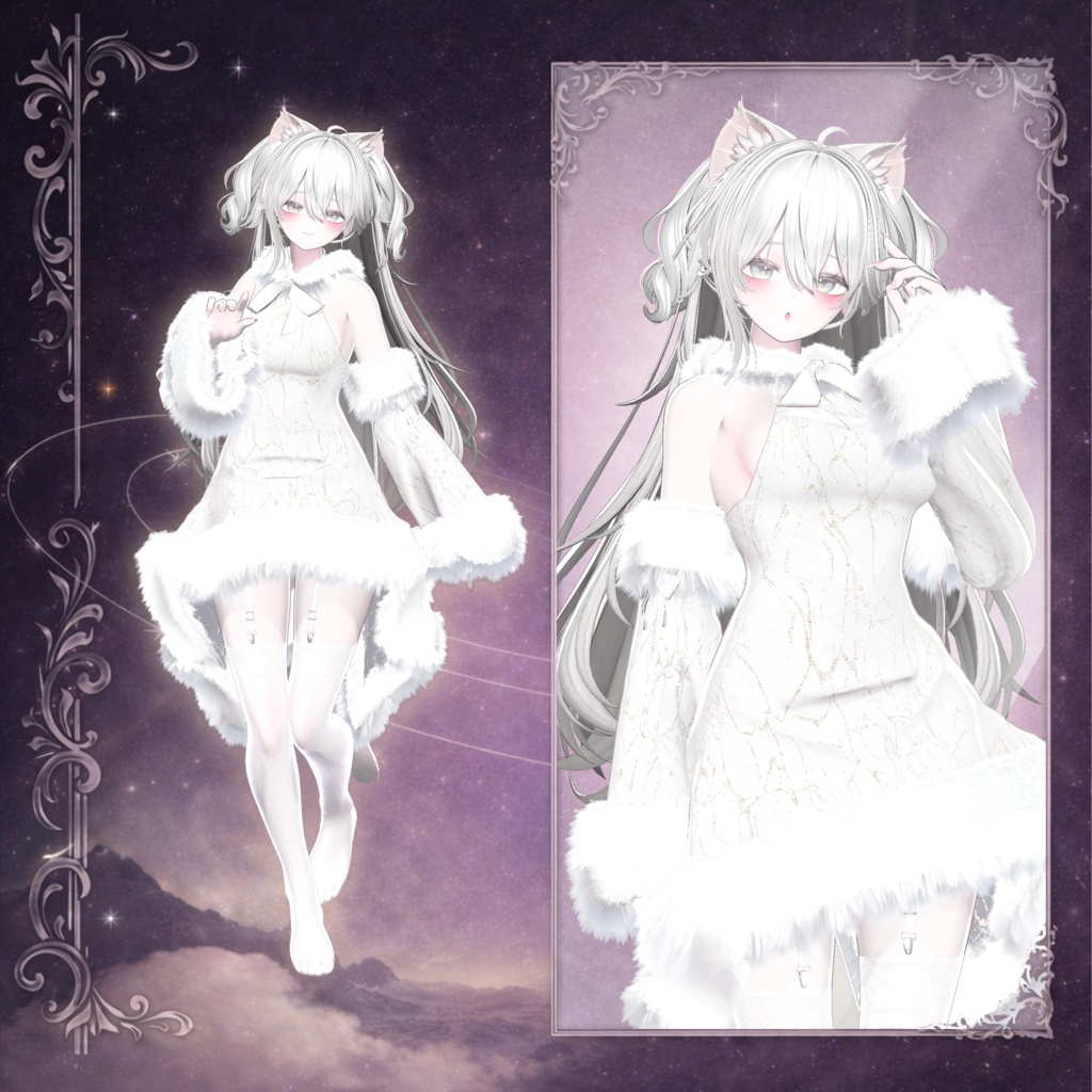 【✨セール中】【9アバター対応】Snow Blanc❄️