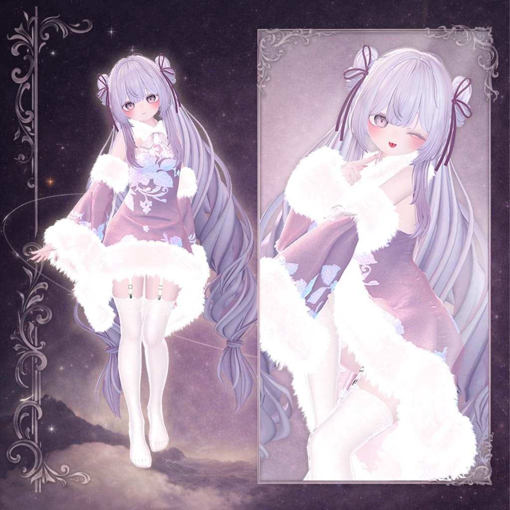 【✨セール中】【9アバター対応】Snow Blanc❄️