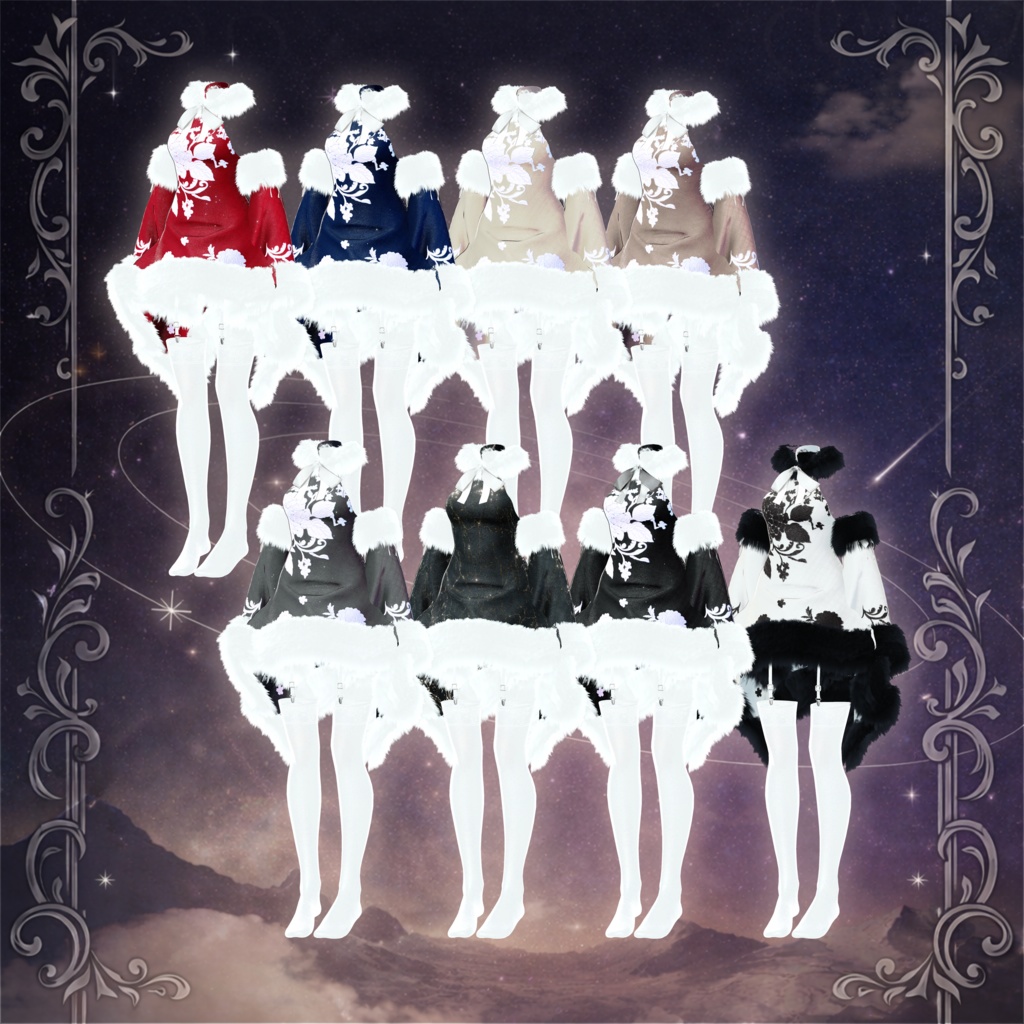 【✨セール中】【9アバター対応】Snow Blanc❄️