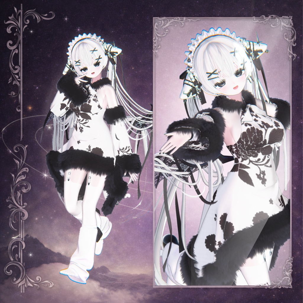 【✨セール中】【9アバター対応】Snow Blanc❄️