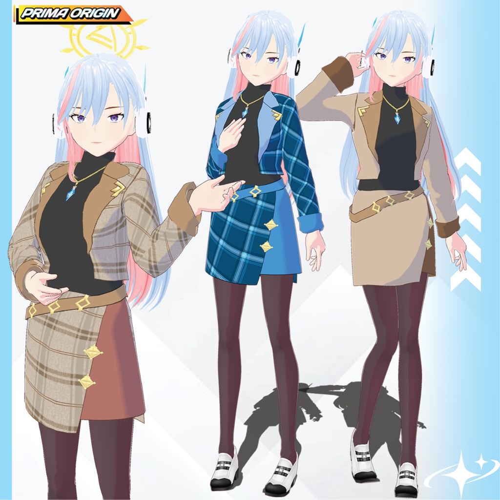 Couturie Office V01 - Professional Workwear Set for VRoid