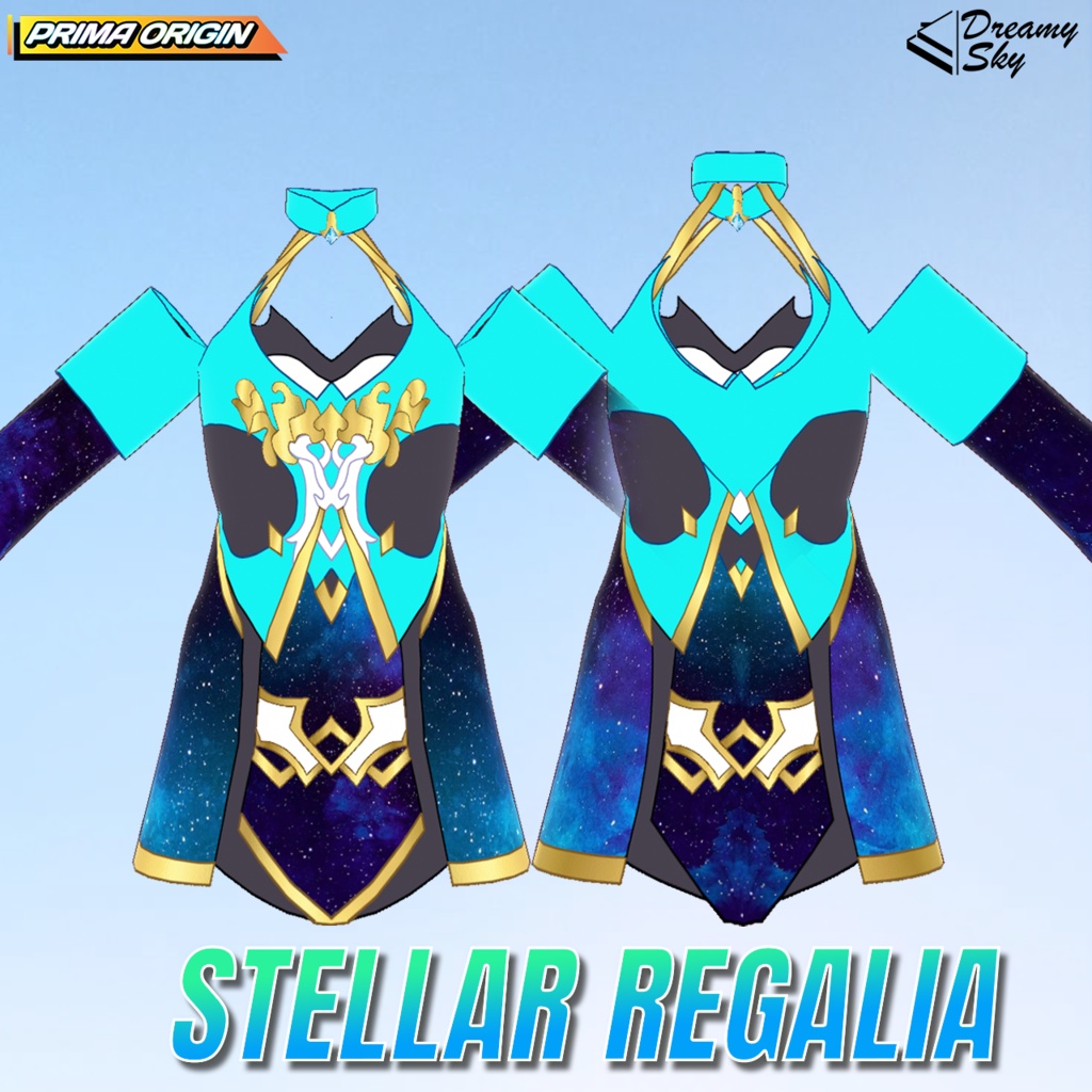 🔥 【VRoid正式版】Infernal Regalia Series / インフェルナル・レガリア フルセット【3種セット / 3色展開】 🔥
