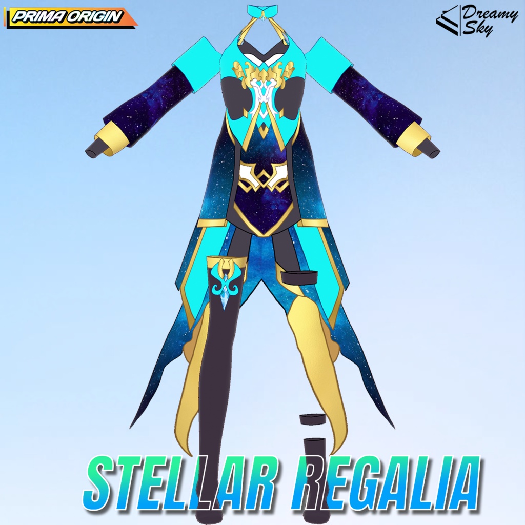 🔥 【VRoid正式版】Infernal Regalia Series / インフェルナル・レガリア フルセット【3種セット / 3色展開】 🔥