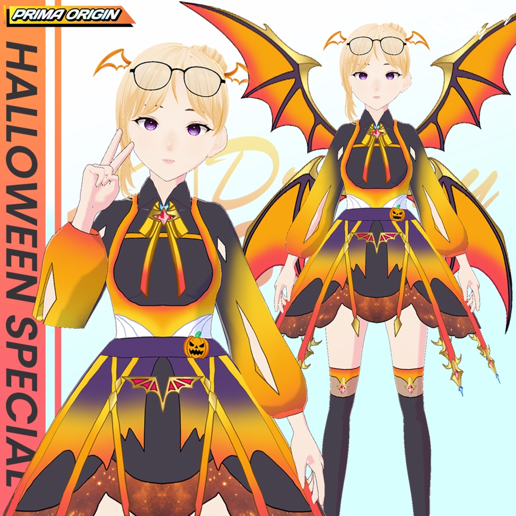 🦇🍷【VRoid正式版】Vampire Sovereign Series / ヴァンパイア・ソヴリン フルセット【3種セット / 3色展開】🍷🦇