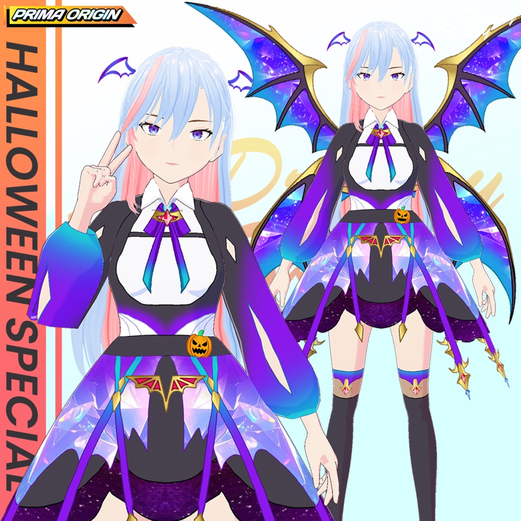 🦇🍷【VRoid正式版】Vampire Sovereign Series / ヴァンパイア・ソヴリン フルセット【3種セット / 3色展開】🍷🦇