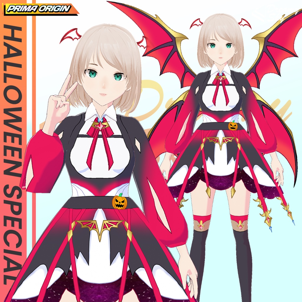 🦇🍷【VRoid正式版】Vampire Sovereign Series / ヴァンパイア・ソヴリン フルセット【3種セット / 3色展開】🍷🦇