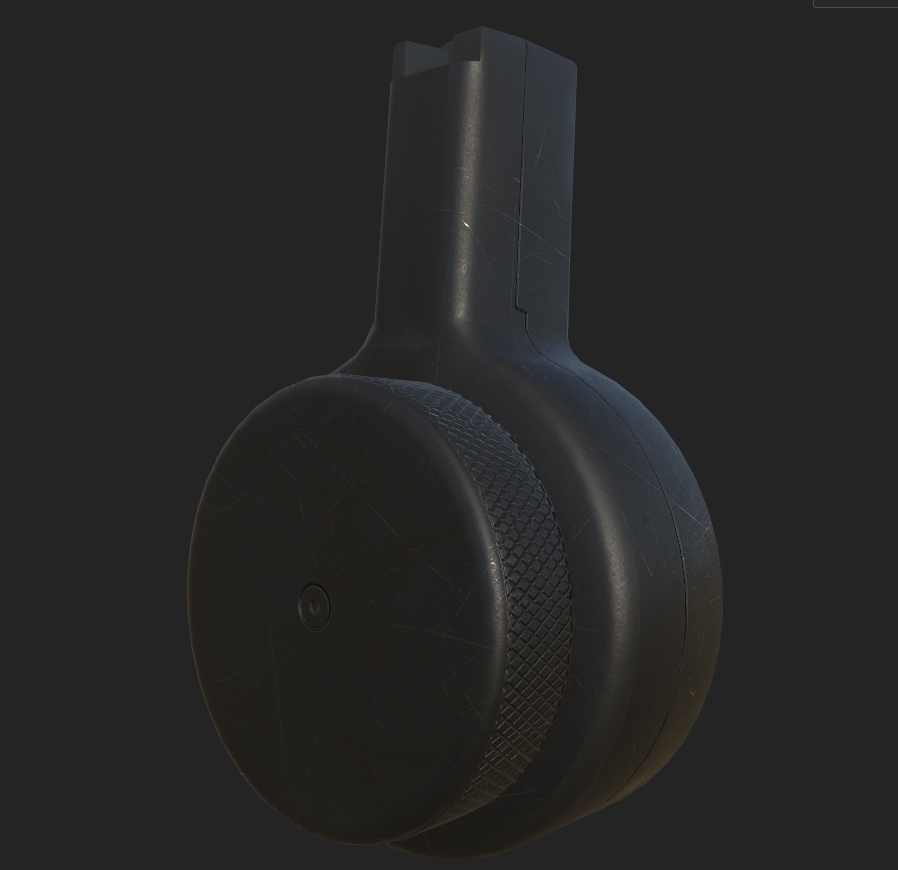 PP-19-01 Vityaz用 50発 ドラムマガジン