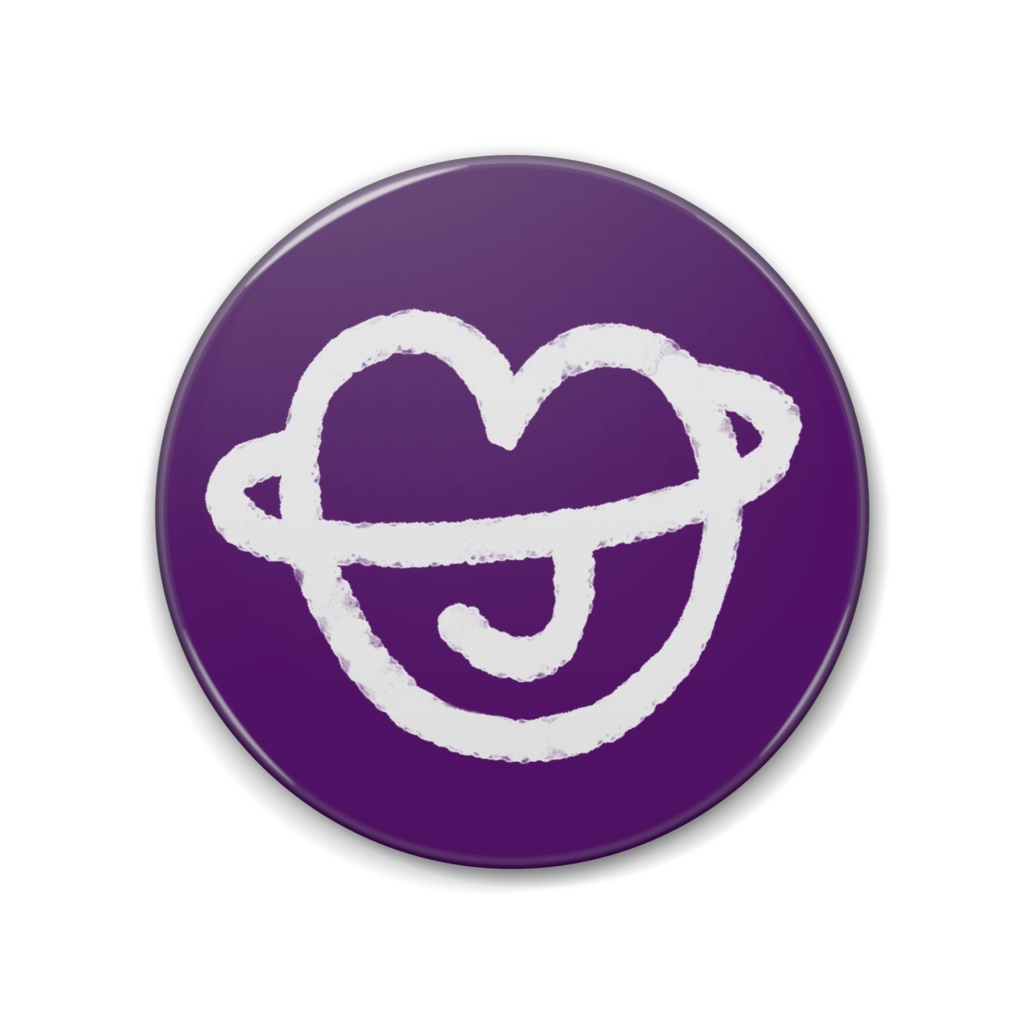 ウジュマサイン缶バッジ３サイズ(シンプル)