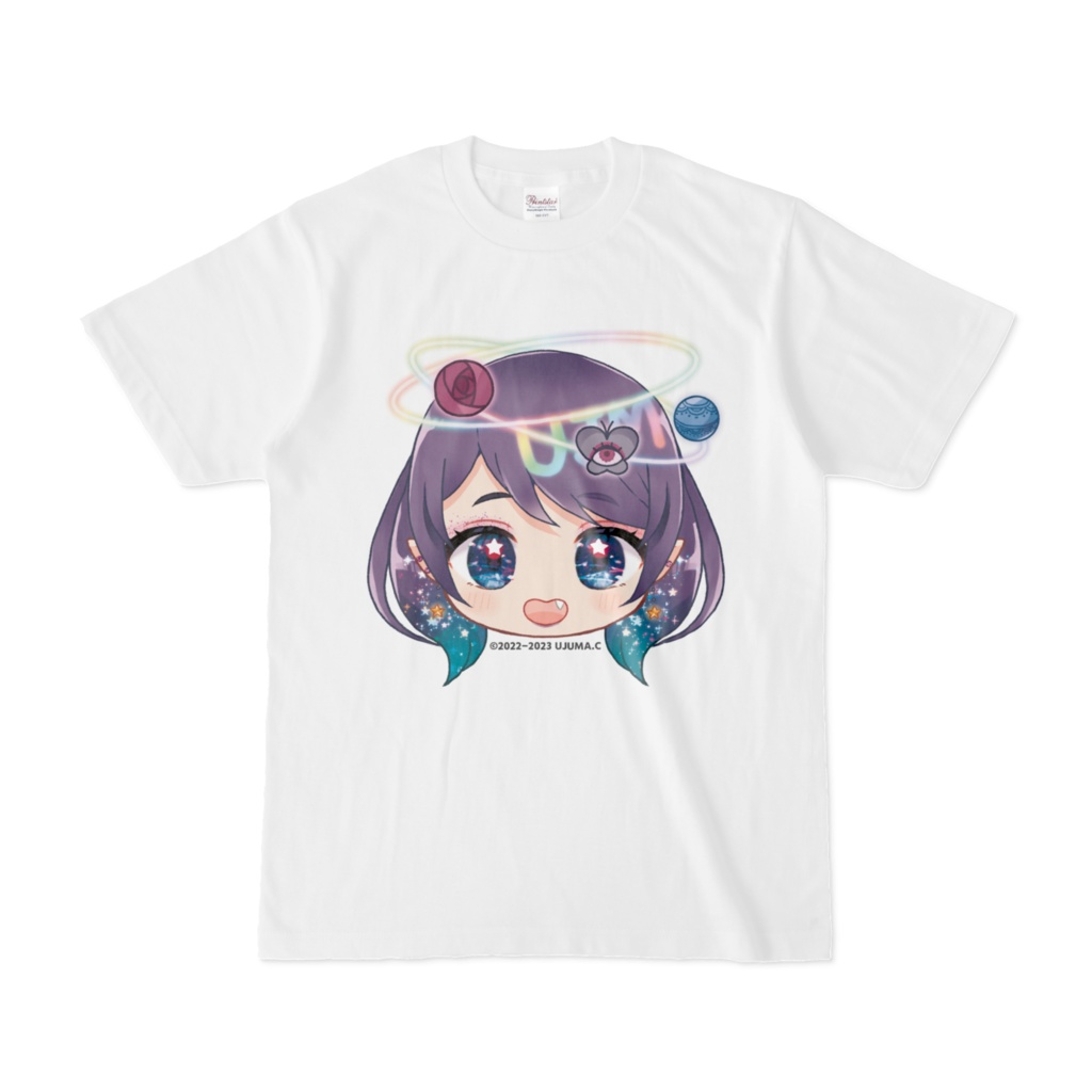 ウジュマ(カヮィィの姿)お面ver.【白Tシャツ】
