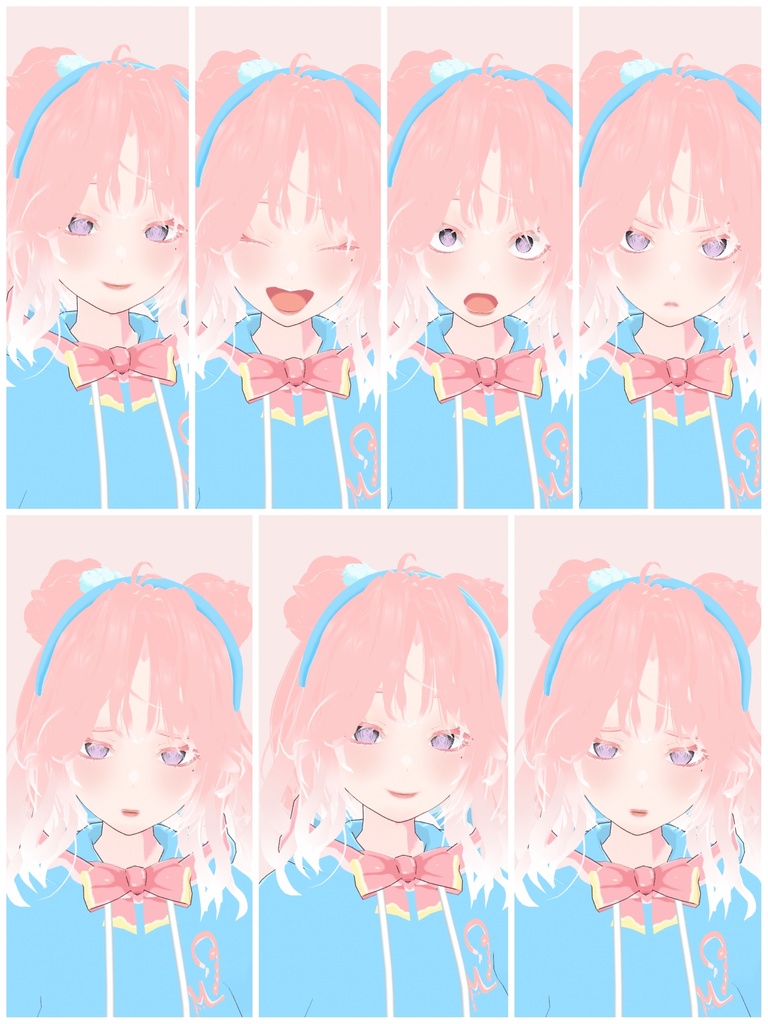 [vrchat avtar] pink girl 