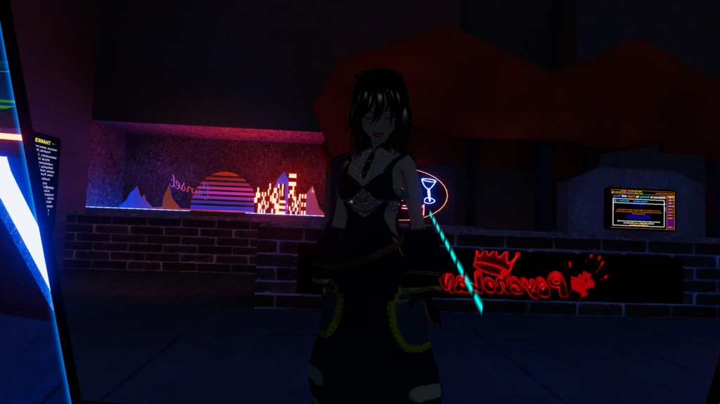 [ vrhatmodel, vroid model] Blue model - cafebatluc - 7/7