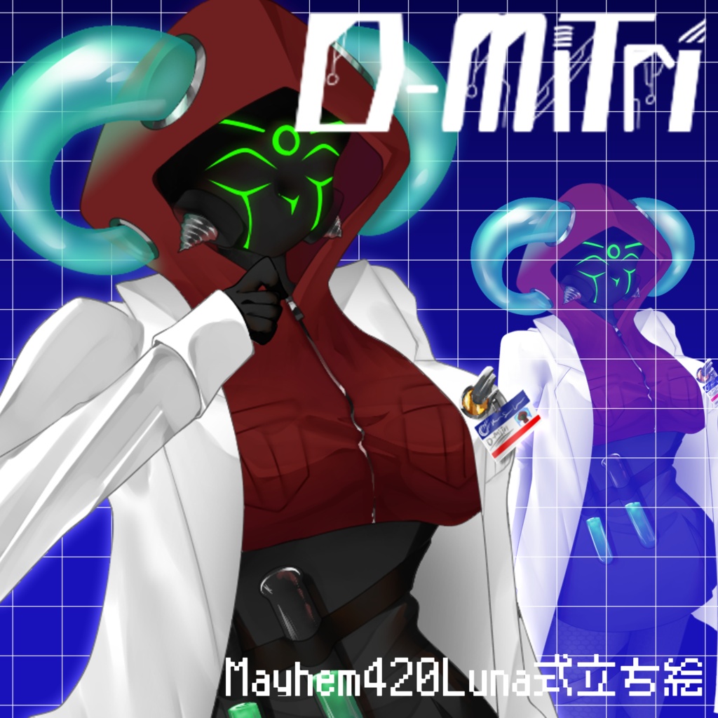 【MYCOEIROINK】D-MiTri & Mayhem420Luna式立ち絵V1.0