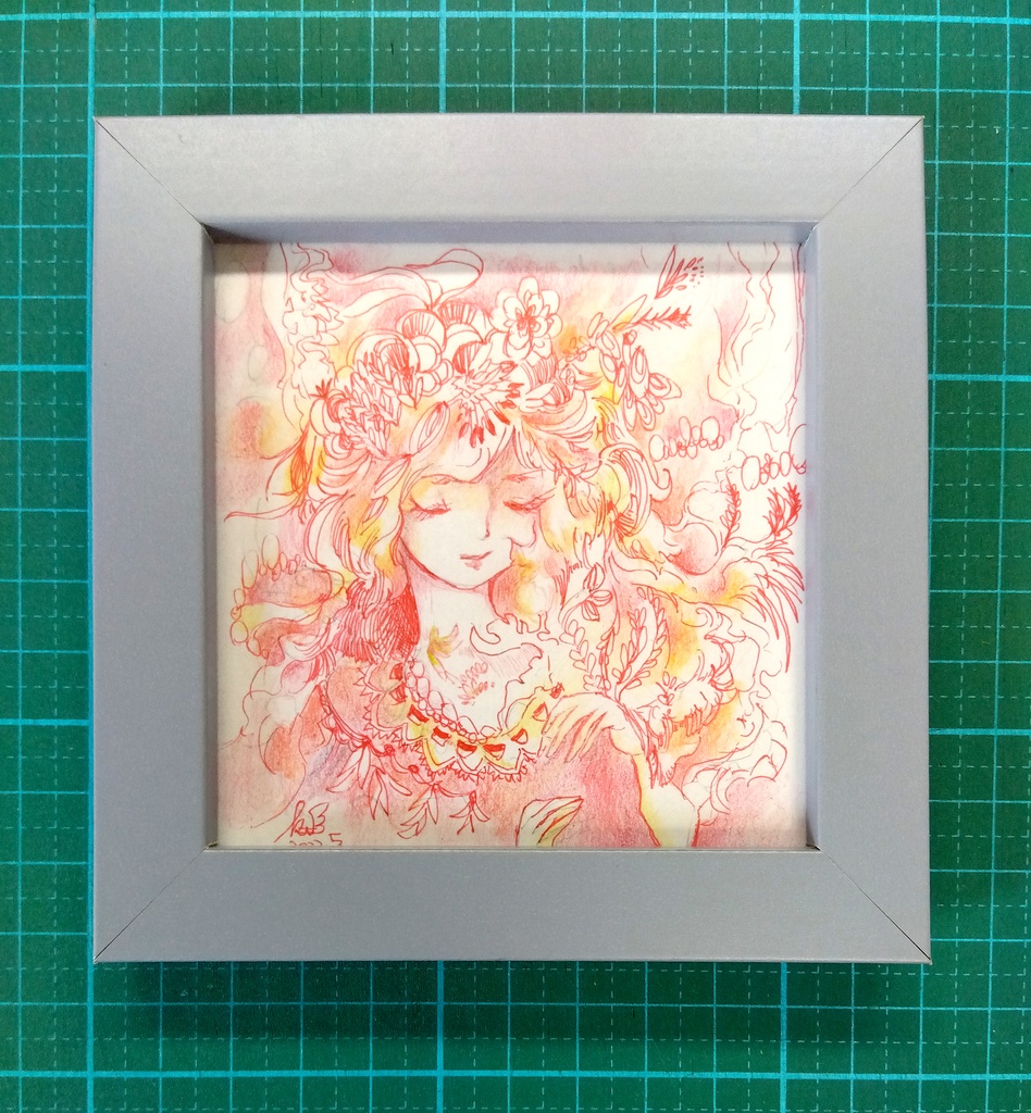 『生命よ』ドローイング原画