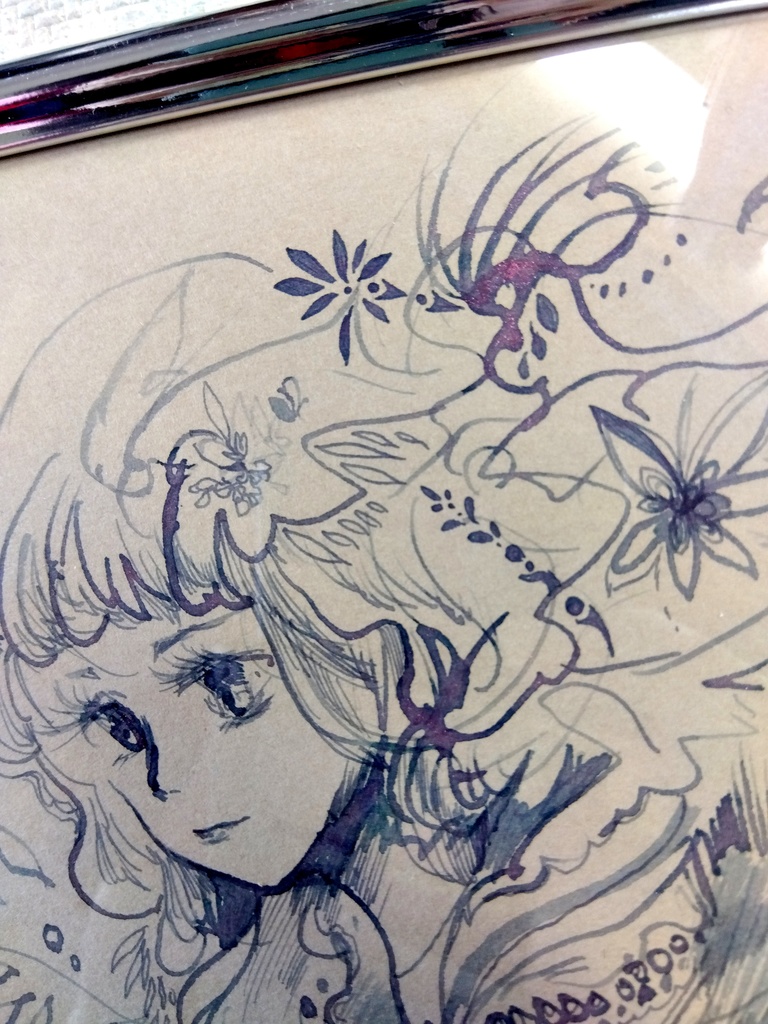 『咲く先に』ドローイング原画