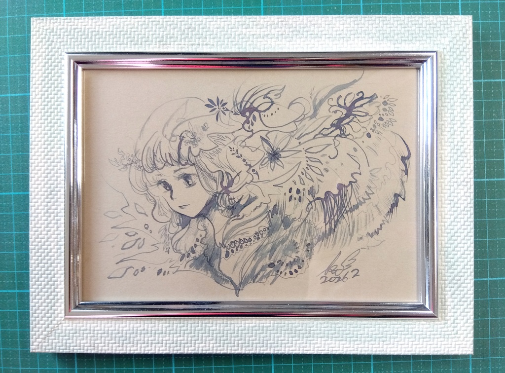 『咲く先に』ドローイング原画
