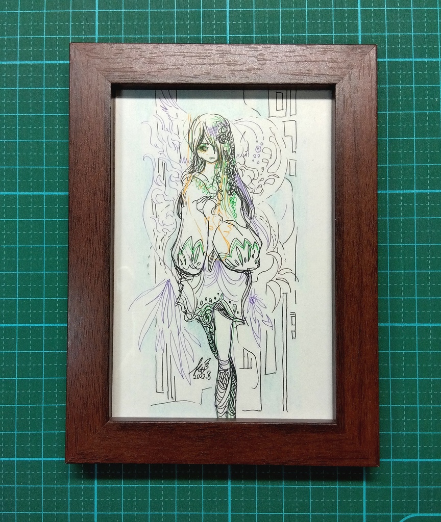 『私がいるから…』ドローイング原画