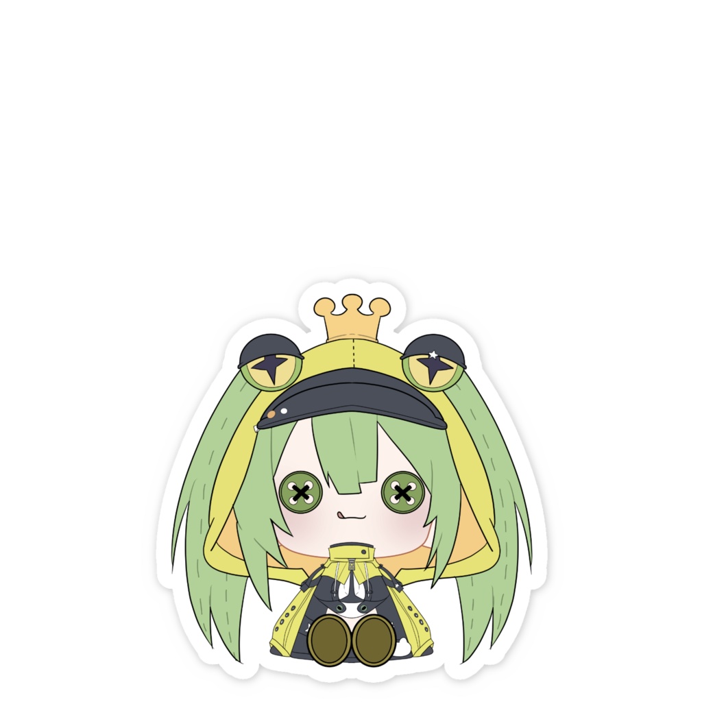 むつきステッカーぬい