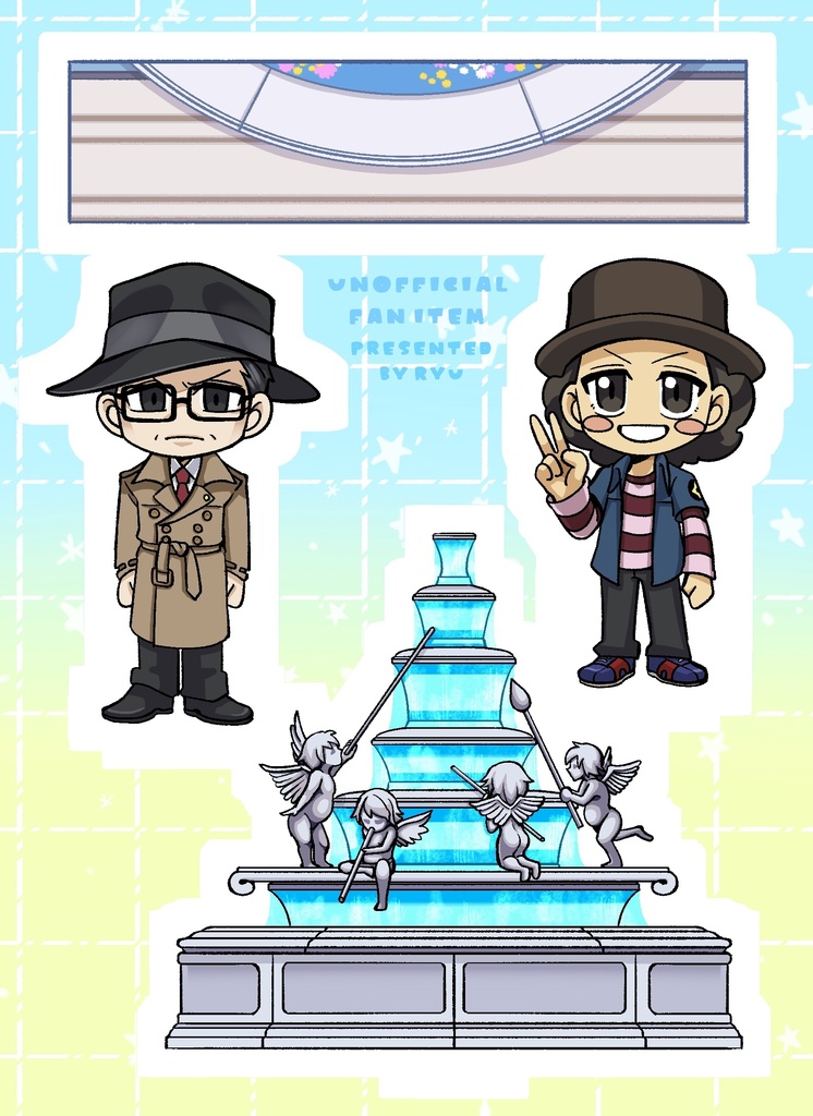 信シガフレーム付きアクリルスタンド