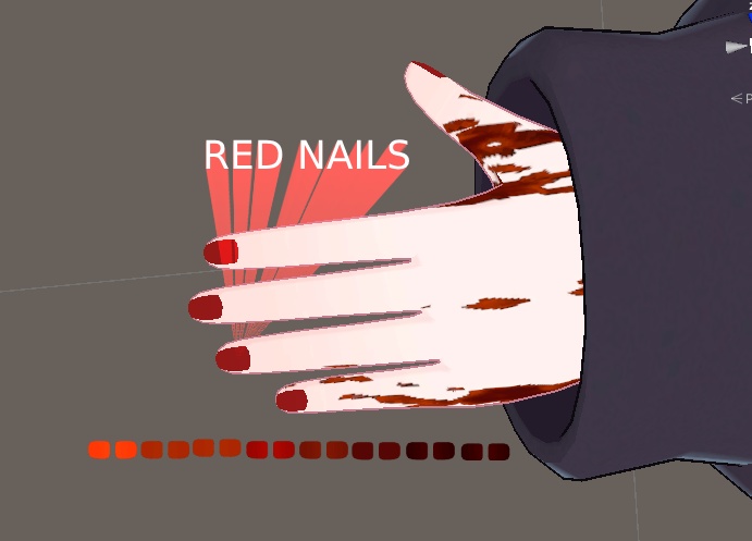 [Texture] Rusk Red Nails