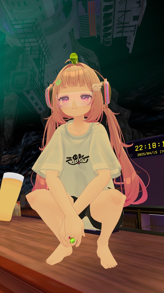 【VRChat】ヘッドホン MA, Audio Link