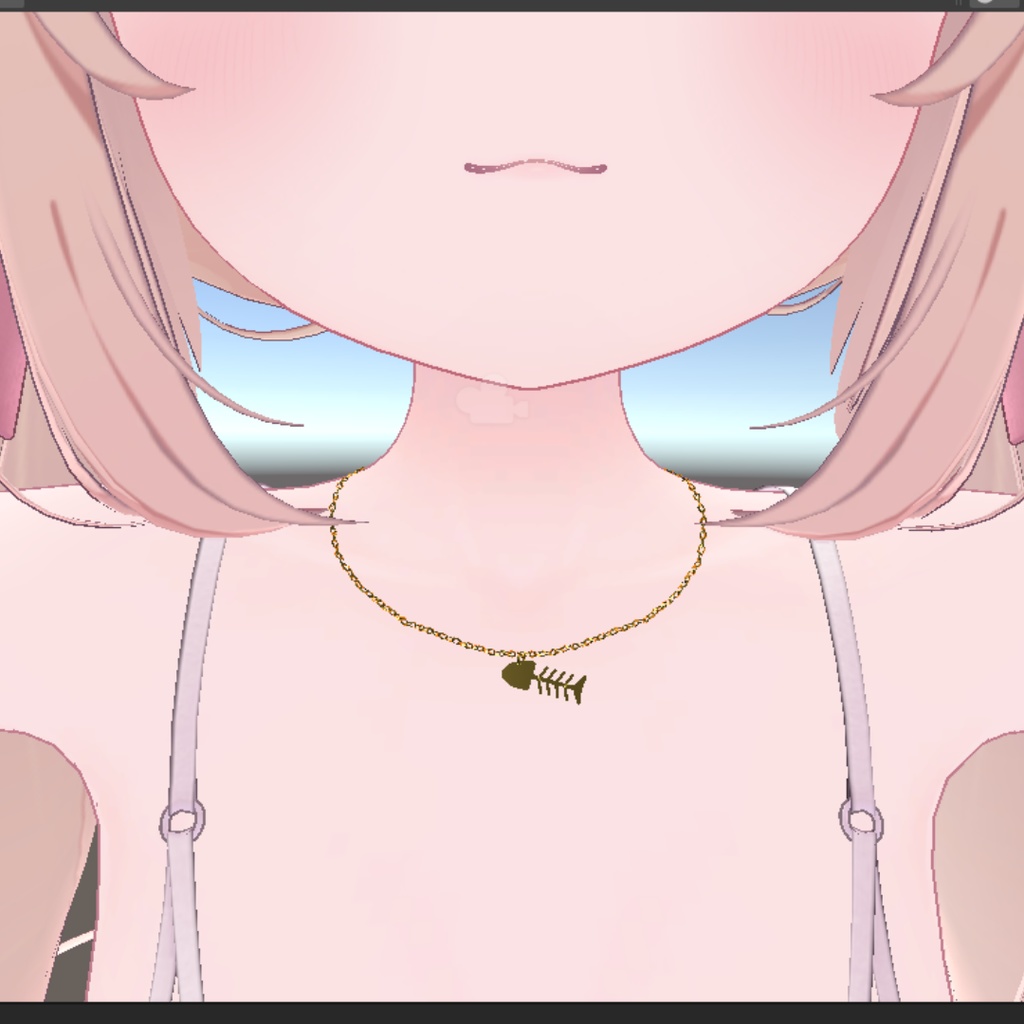 【VRChat】Fishbone Necklace