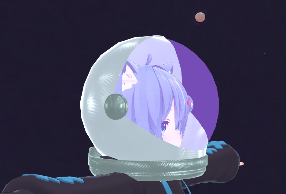 【VRChat】Astronaut Helmet MA
