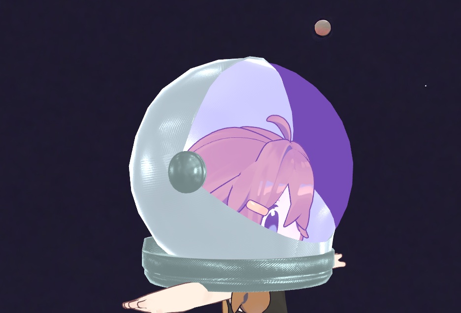 【VRChat】Astronaut Helmet MA