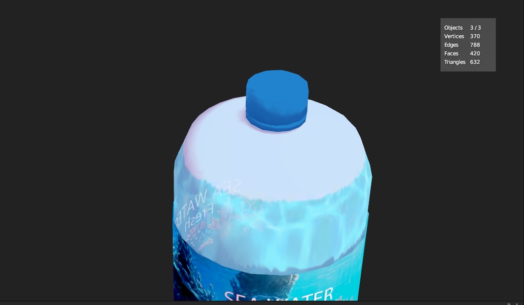 【VRChat】Bottle Of Water ペットボトル MA
